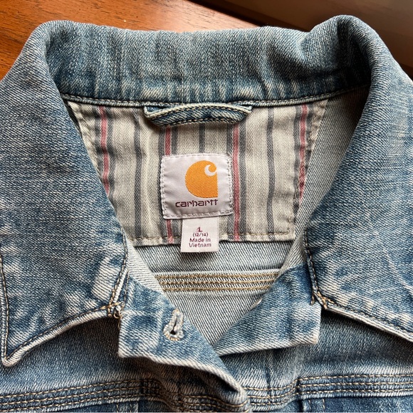 Carhartt Blue Denim Jacket - Picture 3 of 3